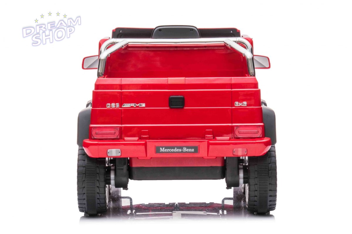 Pojazd Mercedes G63 6x6 AMG Czerwony Pojazd Mercedes G63 6x6 AMG Czerwony