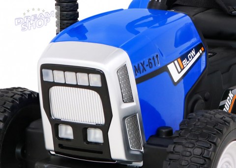 Pojazd Traktor z Przyczepą BLOW Niebieski