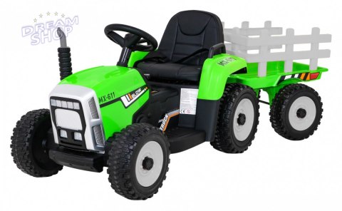 Pojazd Traktor z Przyczepą BLOW Zielony Pojazd Traktor z Przyczepą BLOW Zielony