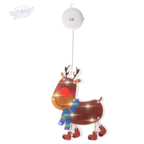 Lampki LED wisząca dekoracja świąteczna renifer Lampki LED wisząca dekoracja świąteczna renifer