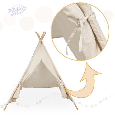 Namiot domek indiański dla dzieci Tipi Wigwam 90cm Namiot domek indiański dla dzieci Tipi Wigwam 90cm