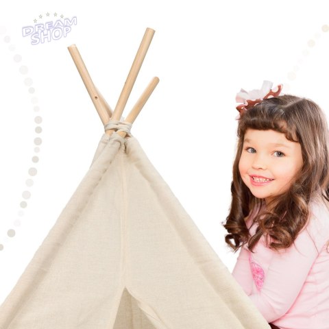Namiot domek indiański dla dzieci Tipi Wigwam 90cm Namiot domek indiański dla dzieci Tipi Wigwam 90cm