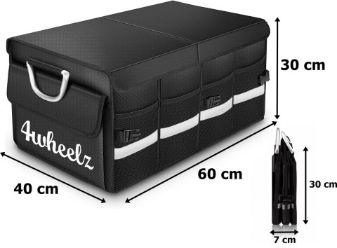 Organizer samochodowy VERDEN czarny