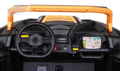 Pojazd Buggy ATV Racing 4x4 Złoty