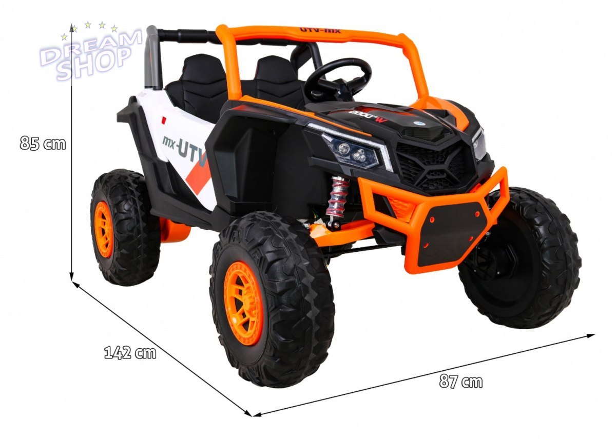 Pojazd Buggy UTV-MX Pomarańczowy Pojazd Buggy UTV-MX Pomarańczowy