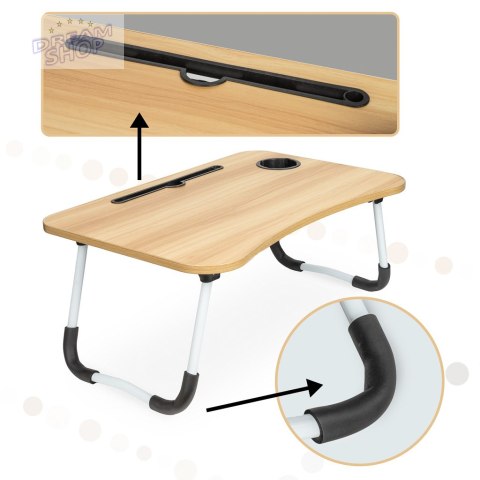 Stolik pod laptopa składany do łóżka podstawka Stolik pod laptopa składany do łóżka podstawka