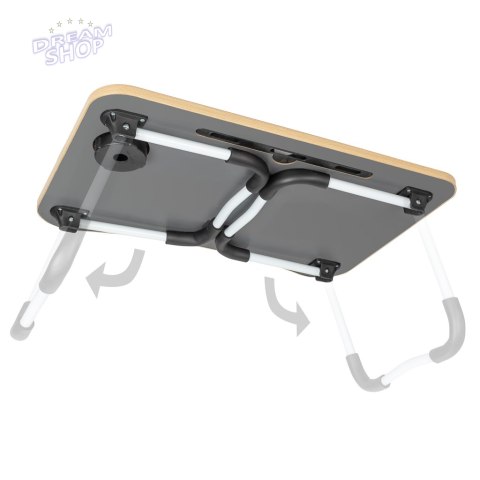 Stolik pod laptopa składany do łóżka podstawka Stolik pod laptopa składany do łóżka podstawka