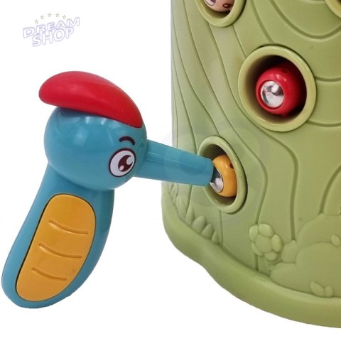 WOOPIE Gra Zręcznościowa Złap Robaka + 2 Dziecioły WOOPIE Gra Zręcznościowa Złap Robaka + 2 Dziecioły