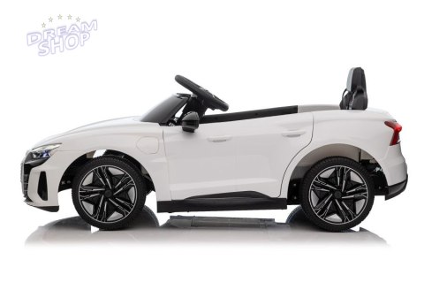 Auto Na Akumulator Audi E- Tron GT QLS-6888 Białe Auto Na Akumulator Audi E- Tron GT QLS-6888 Białe