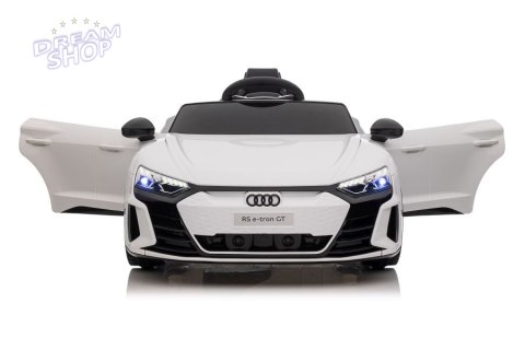 Auto Na Akumulator Audi E- Tron GT QLS-6888 Białe Auto Na Akumulator Audi E- Tron GT QLS-6888 Białe