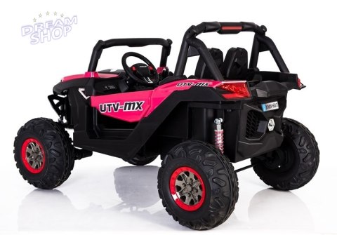 Auto Na Akumulator Jeep XMX603 Różowy MP4 Auto Na Akumulator Jeep XMX603 Różowy MP4