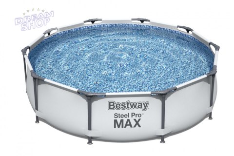 Basen Stelażowy 10FT 305x76cm SteelPRO MAX BESTWAY
