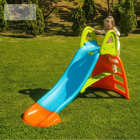FEBER Zjeżdżalnia i ścianka wspinaczkowa 2w1 dla Dzieci 3+ 190 cm FEBER Zjeżdżalnia i ścianka wspinaczkowa 2w1 dla Dzieci 3+ 190 cm