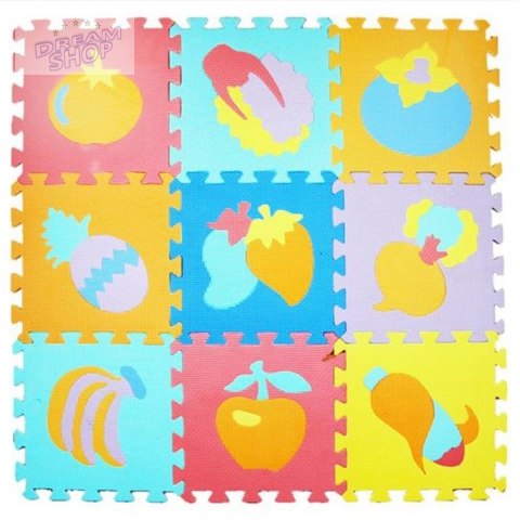 PUZZLE PIANKOWE MATA EVA 10 SZT OWOCE I WARZYWA CB-111 PUZZLE PIANKOWE MATA EVA 10 SZT OWOCE I WARZYWA CB-111