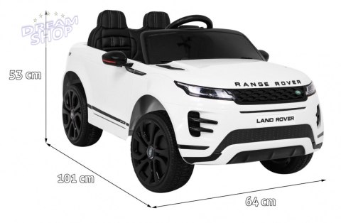 Pojazd Range Rover Evoque Biały Pojazd Range Rover Evoque Biały