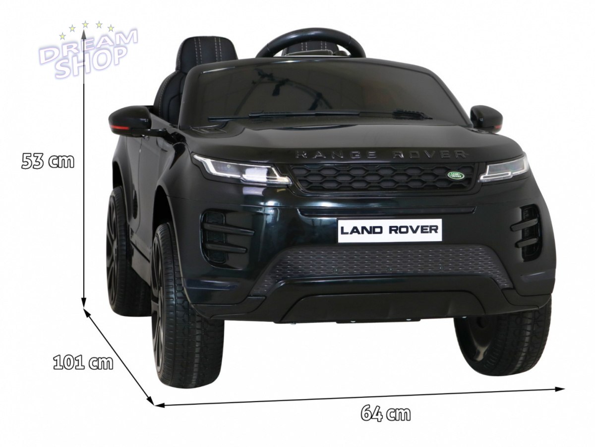 Pojazd Range Rover Evoque Czarny Pojazd Range Rover Evoque Czarny