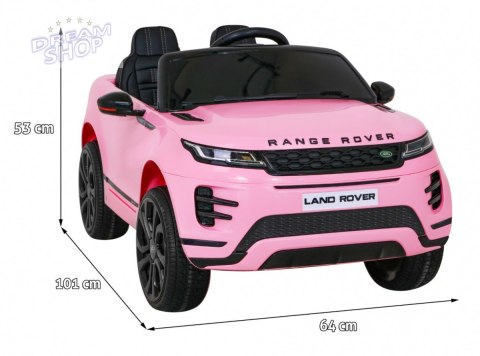 Pojazd Range Rover Evoque Różowy Pojazd Range Rover Evoque Różowy