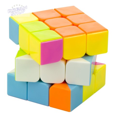 Gra logiczna Kostka łamigłówka 3x3 neon 5,65cm Gra logiczna Kostka łamigłówka 3x3 neon 5,65cm