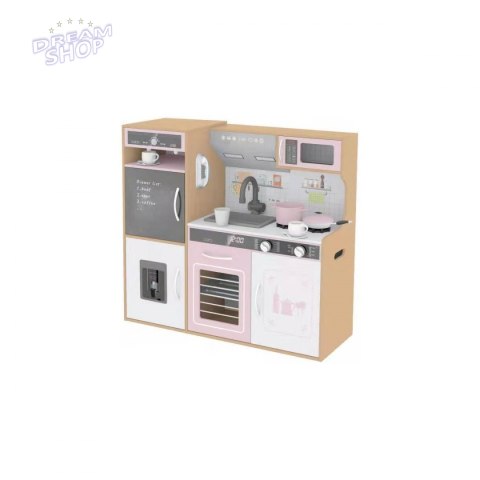 Kuchnia drewniana dla dzieci 87x30x83,5 cm naturalna Kuchnia drewniana dla dzieci 87x30x83,5 cm naturalna
