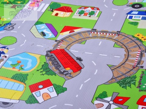 Piankowa mata ULICA uliczki puzzle EVA ZA2510 Piankowa mata ULICA uliczki puzzle EVA ZA2510