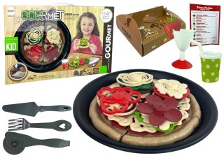 Zestaw Pizza Dodatki Kuchnia Jedzenie Do Zabawy