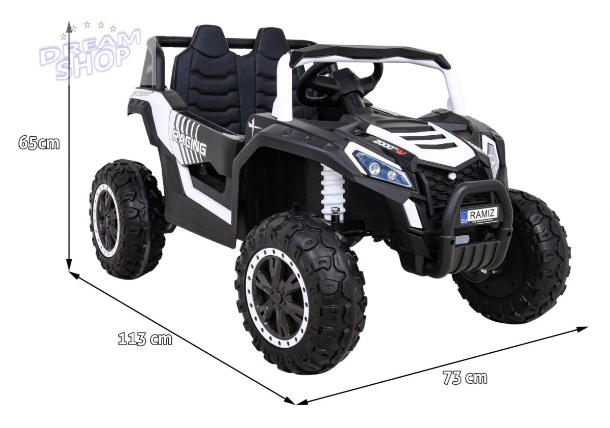 Pojazd Buggy UTV 2000M Racing Biały Pojazd Buggy UTV 2000M Racing Biały