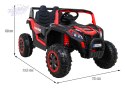 Pojazd Buggy UTV 2000M Racing Czerwony