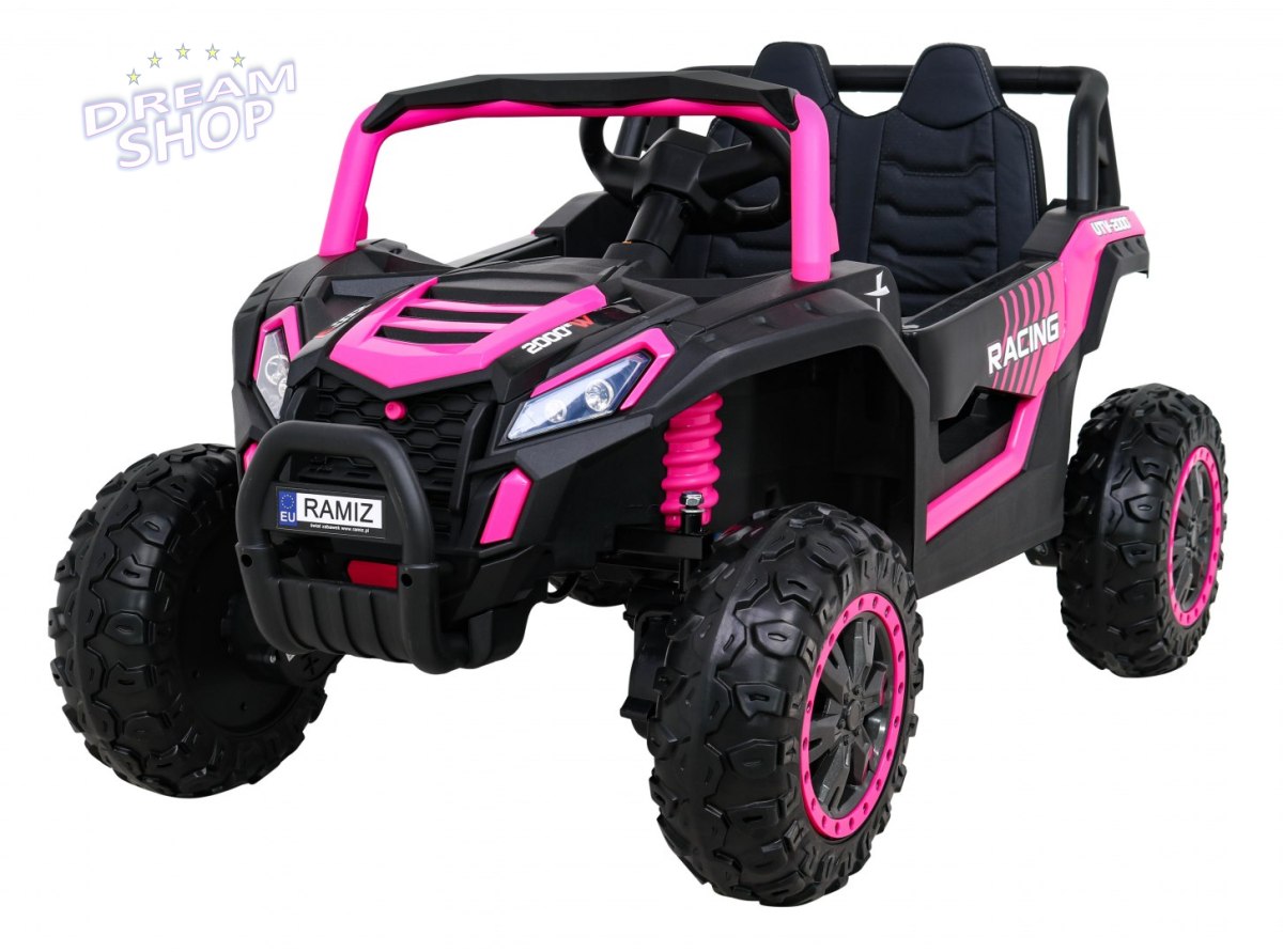 Pojazd Buggy UTV 2000M Racing Różowy Pojazd Buggy UTV 2000M Racing Różowy