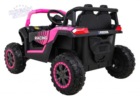 Pojazd Buggy UTV 2000M Racing Różowy Pojazd Buggy UTV 2000M Racing Różowy