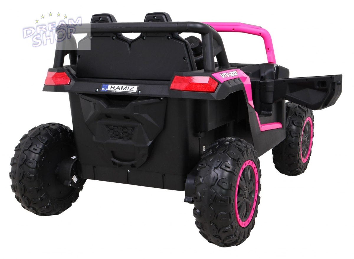 Pojazd Buggy UTV 2000M Racing Różowy Pojazd Buggy UTV 2000M Racing Różowy