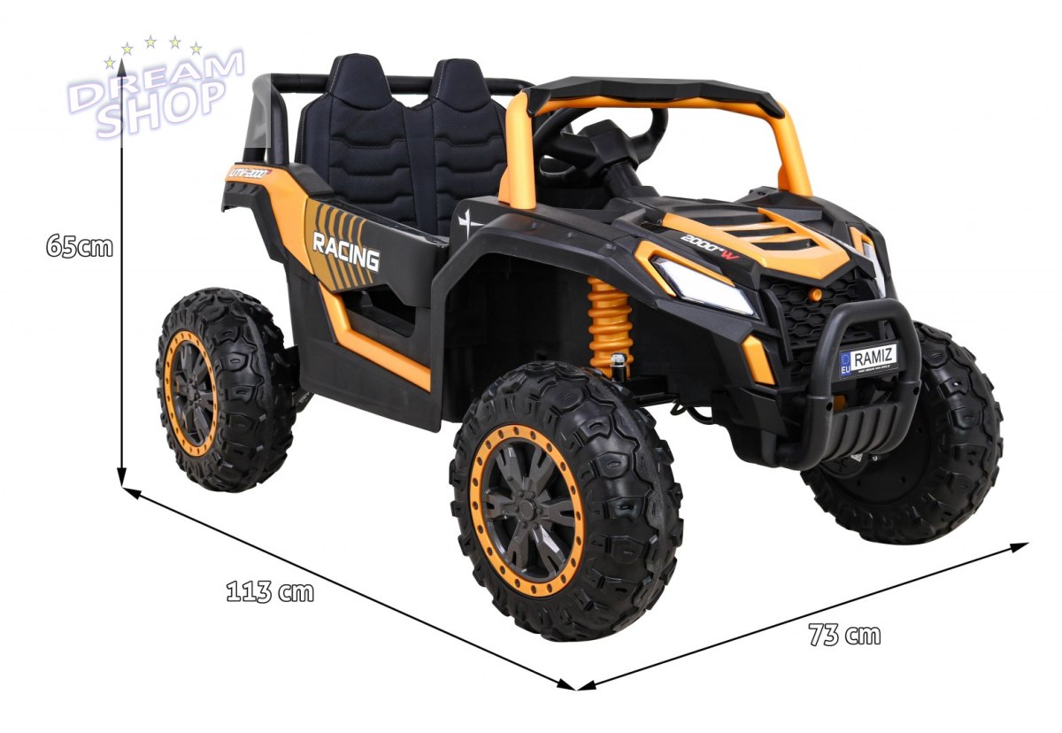Pojazd Buggy UTV 2000M Racing Złoty Pojazd Buggy UTV 2000M Racing Złoty