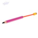 Sikawka pompka na wodę ołówek 54cm różowy