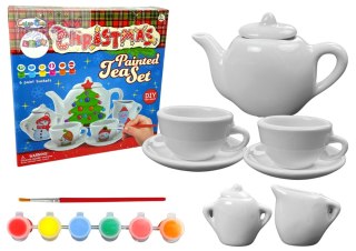 Świąteczny Zestaw Kreatywny DIY Malowanie Porcelany