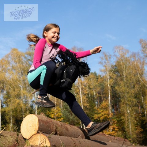Skippi hobby horse z kantarem brązowy koń A3 duży Skippi hobby horse z kantarem brązowy koń A3 duży