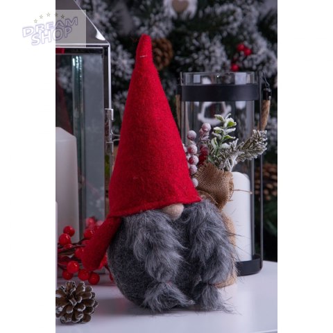 Skrzat krasnal świąteczny gnom 30cm