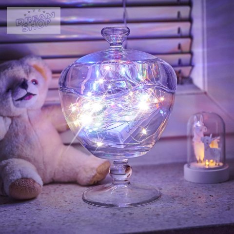 Lampki LED druciki dekoracyjne 10m 100LED multikolor Lampki LED druciki dekoracyjne 10m 100LED multikolor