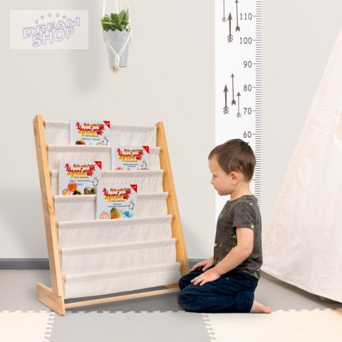 Regał na książki dla dzieci stojak półka 79cm Regał na książki dla dzieci stojak półka 79cm