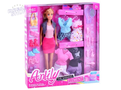 Anlily Lalka z ubraniami stroje buty akcesoria ZA2457 Anlily Lalka z ubraniami stroje buty akcesoria ZA2457