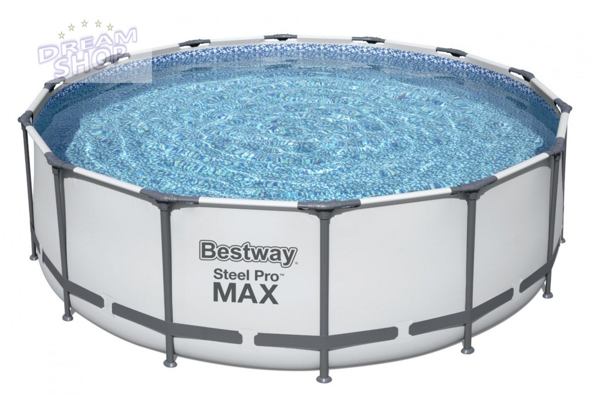 Basen Stelażowy 14 FT 427 x 122 cm STEEL PRO MAX BESTWAY Basen Stelażowy 14 FT 427 x 122 cm STEEL PRO MAX BESTWAY
