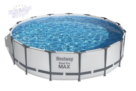 Basen Stelażowy 15 Ft 457cm x 107cm Steel Pro Max BESTWAY Basen Stelażowy 15 Ft 457cm x 107cm Steel Pro Max BESTWAY
