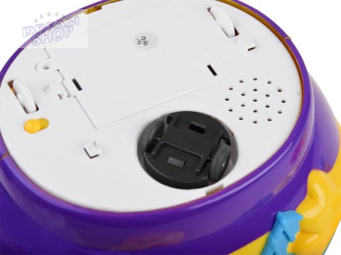 Interaktywny GARNUSZEK KLOCUSZEK sorter klocki dźwięki i światła ZA0194
