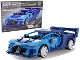 Klocki Konstrukcyjne Auto Sportowe Race Car Niebieskie R/C 325 Elementów