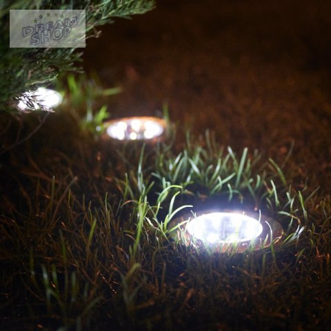 Lampa solarna ogrodowa LED najazdowa gruntowa 12szt Lampa solarna ogrodowa LED najazdowa gruntowa 12szt