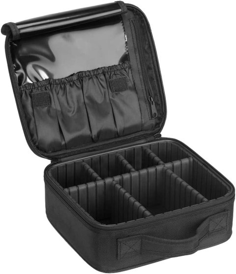 Organizer na kosmetyki kuferek POLVERE czarny