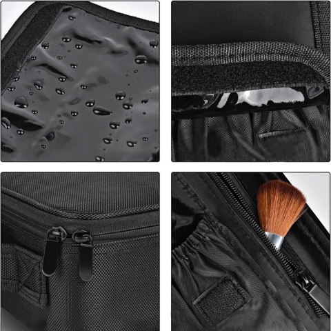 Organizer na kosmetyki kuferek POLVERE czarny