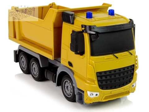 Wywrotka Pojazd Budowlany 2.4G R/C Żółta 1:12