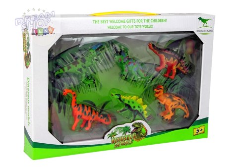 Zestaw Dinozaurów Figurki Modele 6 Sztuk Akcesoria Zestaw Dinozaurów Figurki Modele 6 Sztuk Akcesoria