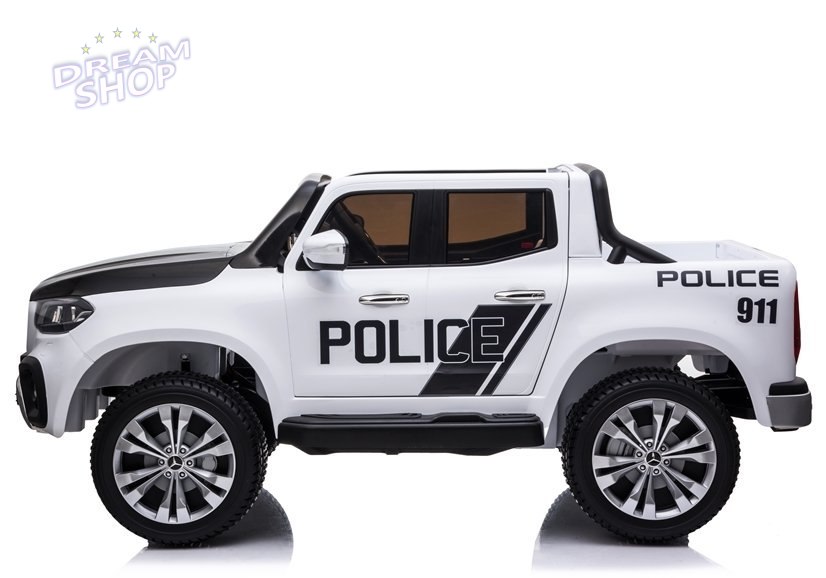 Auto na Akumulator XMX606 Mercedes X Policja Biały Auto na Akumulator XMX606 Mercedes X Policja Biały