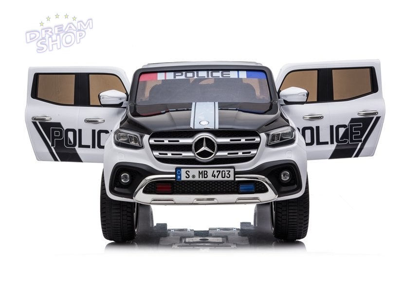 Auto na Akumulator XMX606 Mercedes X Policja Biały Auto na Akumulator XMX606 Mercedes X Policja Biały
