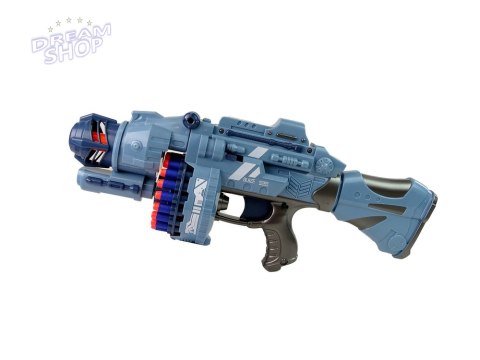 Duży Karabin Pistolet na Pociski Piankowe 40 szt. Obrotowy Magazynek Duży Karabin Pistolet na Pociski Piankowe 40 szt. Obrotowy Magazynek
